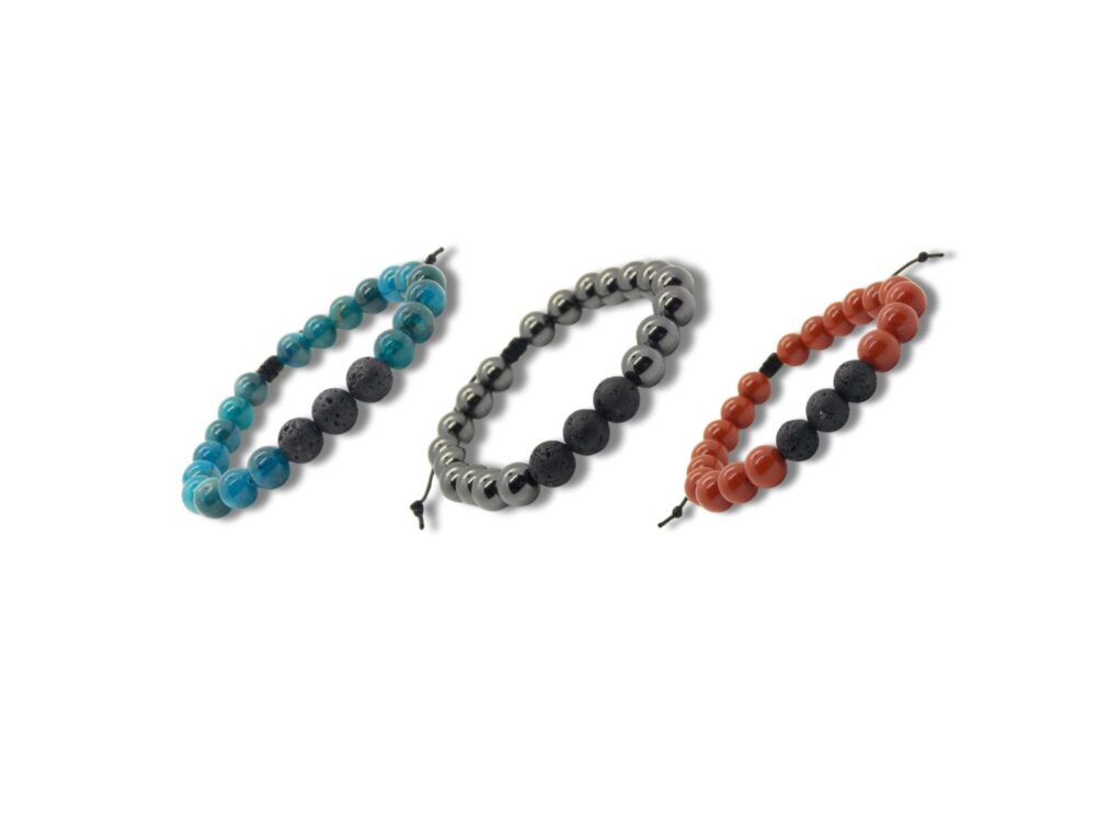 Bracelet diffuseur d'huiles essentielles collection divine rock